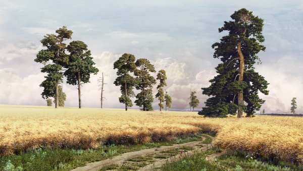 Иван Шишкин рожь 1878