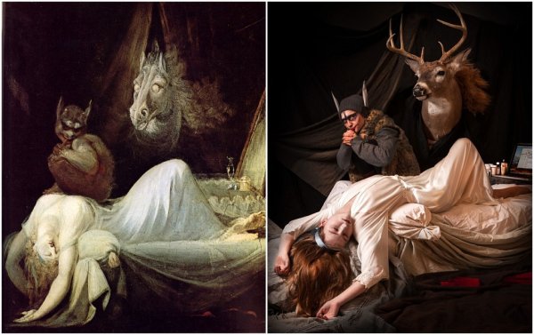 "Ночной кошмар" Генриха фюссли