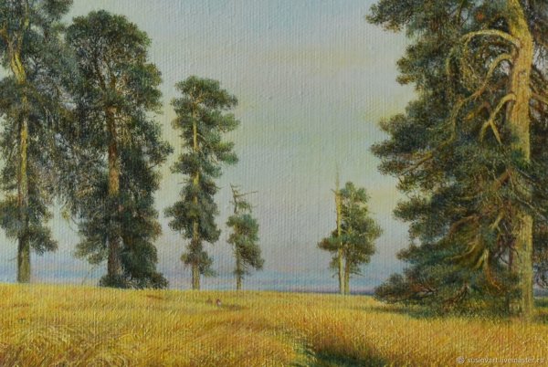 Иван Шишкин рожь картина