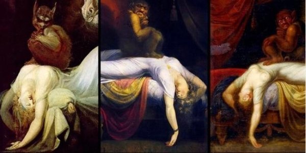 Картина ночной кошмар Генри Фюзели