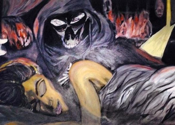 Иоганн Генрих фюссли. Ночной кошмар. 1871.