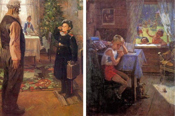 Картины Федора Решетникова