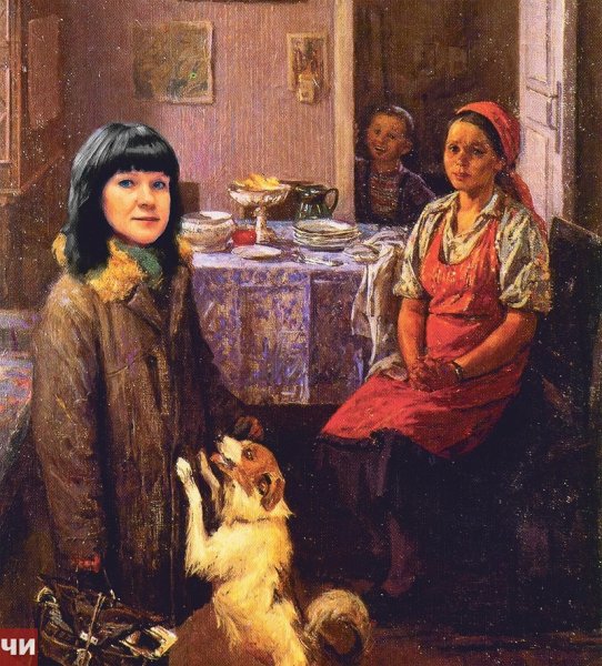 Пародия на картину опять двойка