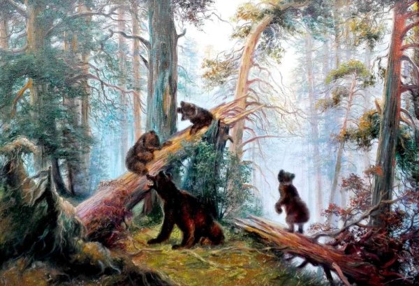 Шишкин Сосновый Бор 1895