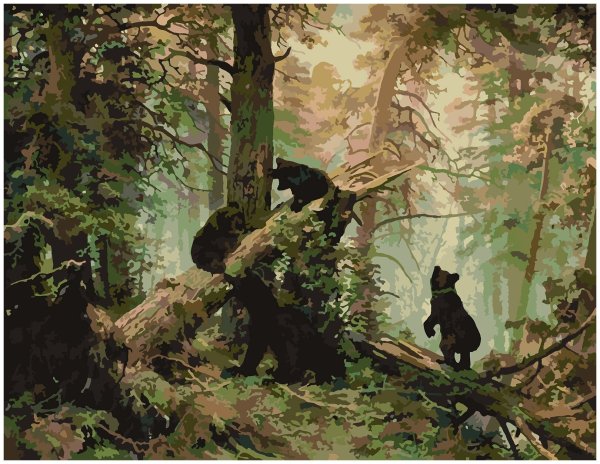 Шишкин Иван Иванович березовый лес