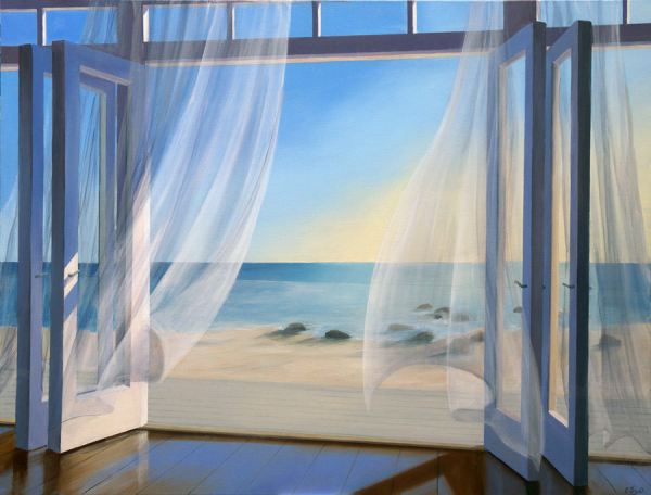 Александр Дейнека за занавеской 1933