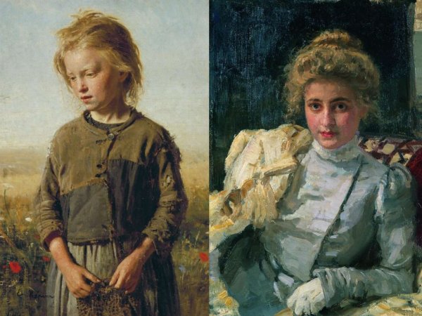 Илья Репин на террасе (1908)