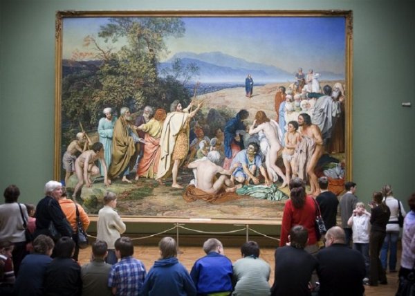 Явление Христа народу Третьяковская галерея