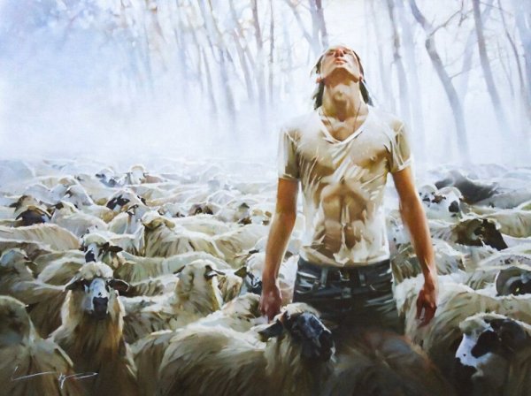 Современный художник Алексей Чернигин