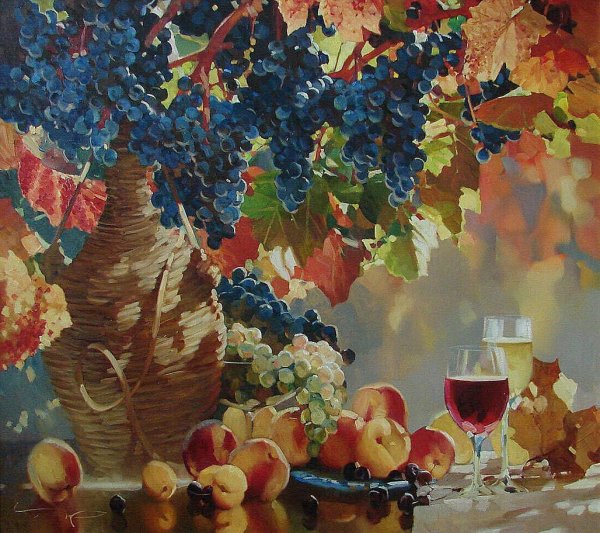 Картин Алексея Чернигина маслом