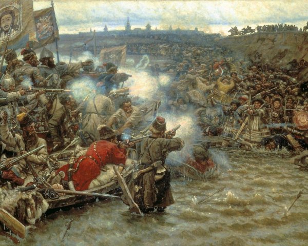 Василий Суриков покорение Сибири