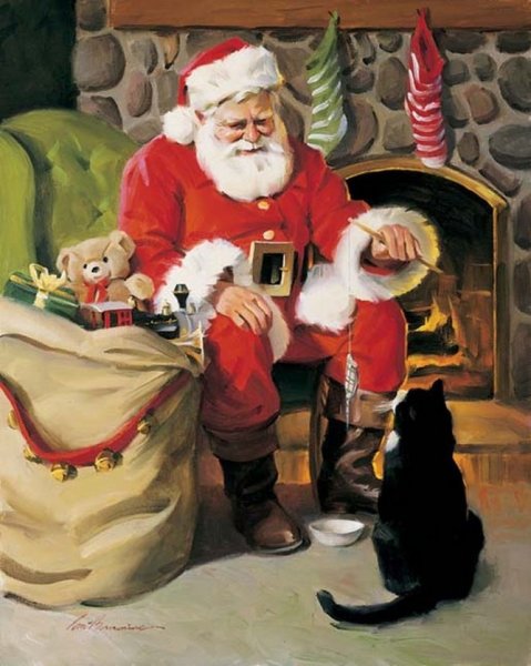 Рождество Санта Клаус