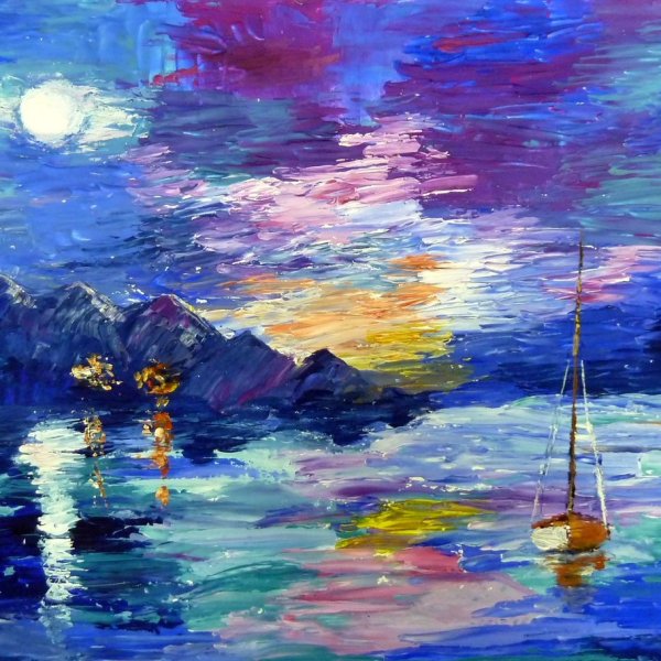 Рисование масляными красками