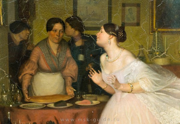 Федотов Павел Андреевич картина сватовство майора