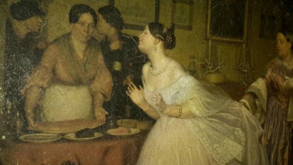 Павел Андреевич Федотов сватовство майора