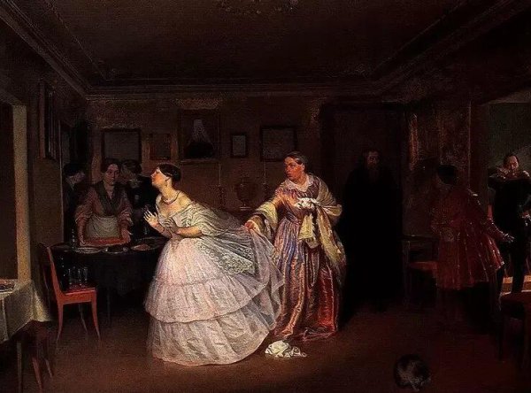 Павел Андреевич Федотов сватовство майора 1848