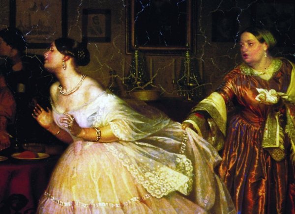 Павел Федотов сватовство майора 1848