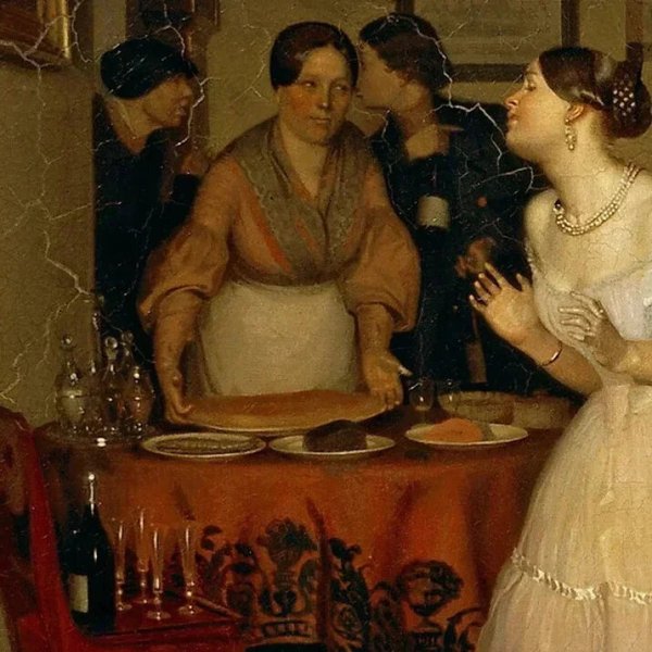 Павел Федотов сватовство майора