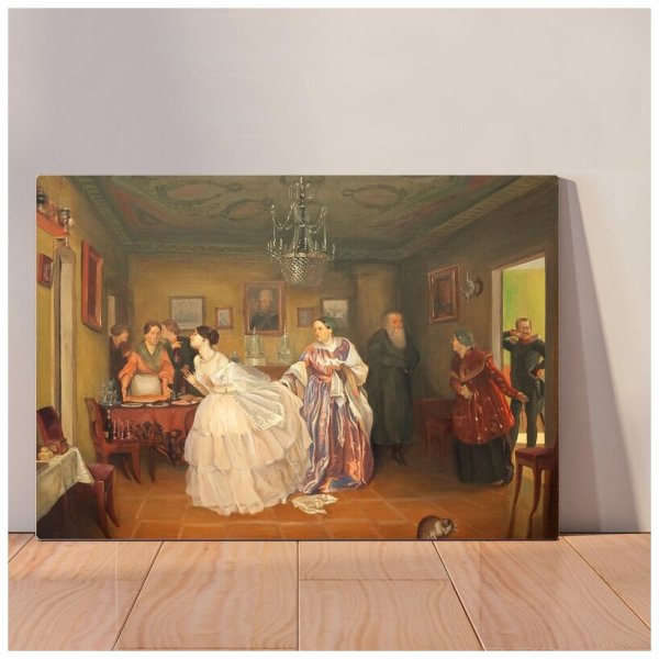 П А Федотов сватовство майора