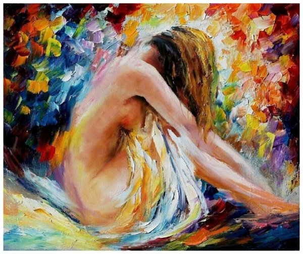 Леонид Афремов девушка мастихин