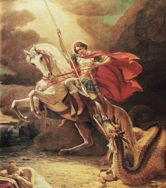 Св Георгий Победоносец картина