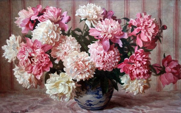 Андрияка художник пионы