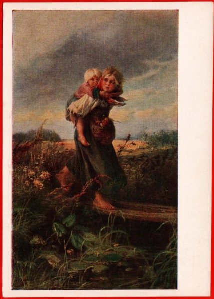 Дети, бегущие от грозы, 1872 г.