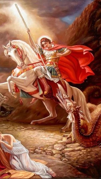 Святой Георгий Победоносец Васнецова