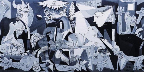 Пикассо бомбардировка Герники