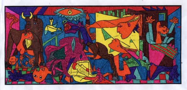 Картина Герника Пабло Пикассо