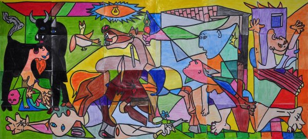 Картина п Пикассо Герника