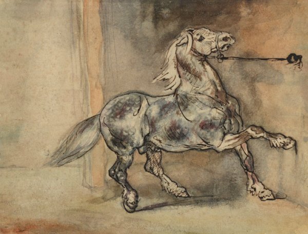 Теодор Жерико лошади