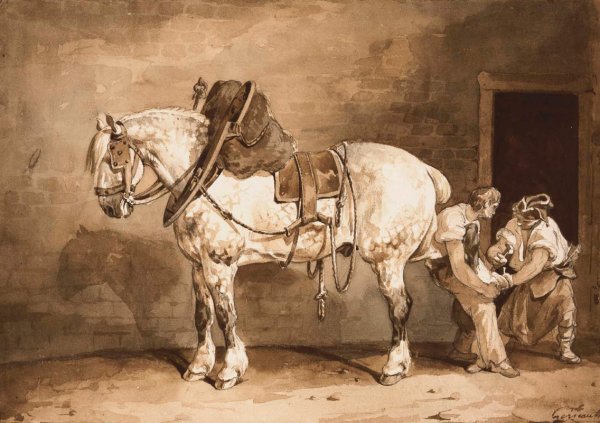 Жерико лошади