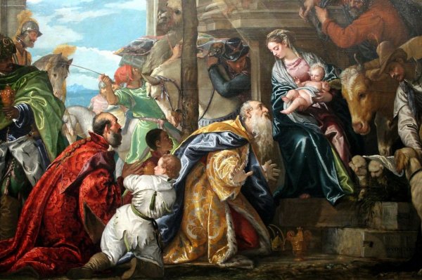 Искусстве Веронезе (живописец Паоло Кальяри, 1528-1588),