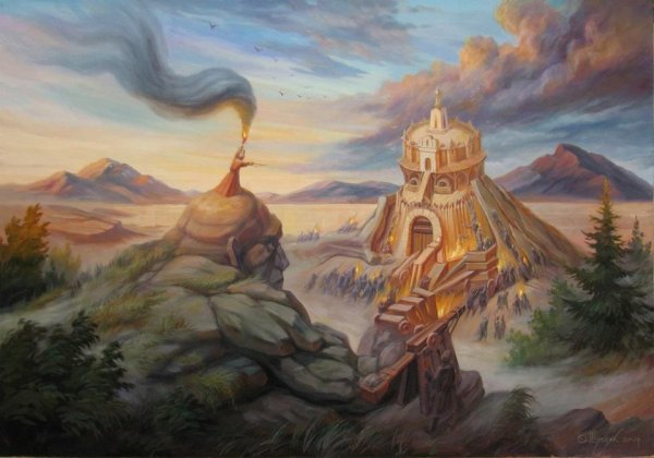 Картины Олега Шупляка