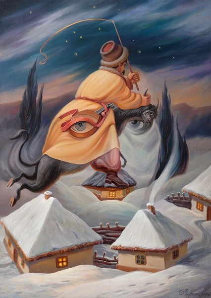 Олег Шупляк картины с двойным смыслом