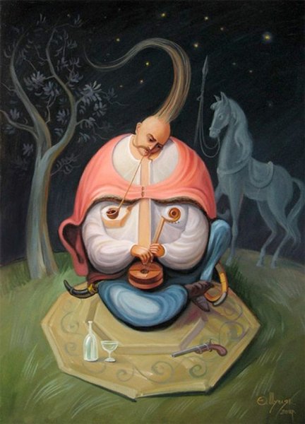 Олег Шупляк картины Берегиня