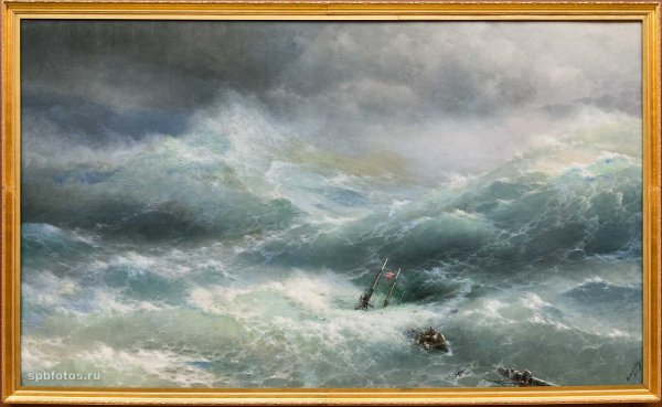 Айвазовский волна 1889