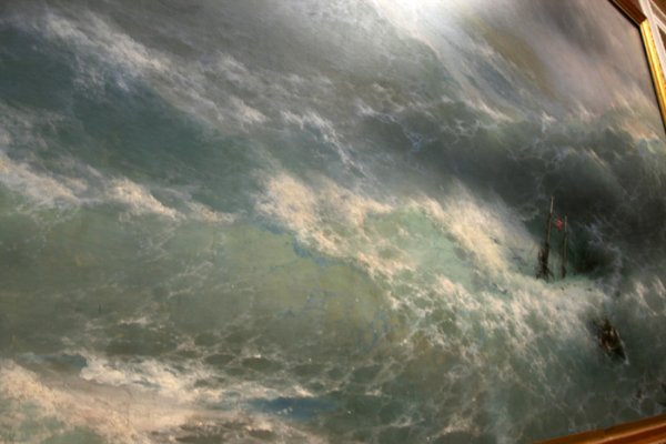 Иван Айвазовский среди волн