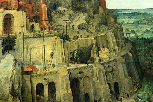 Питер брейгель Вавилонская башня