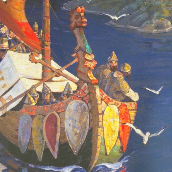 Н. Рерих «заморские гости» (1901)