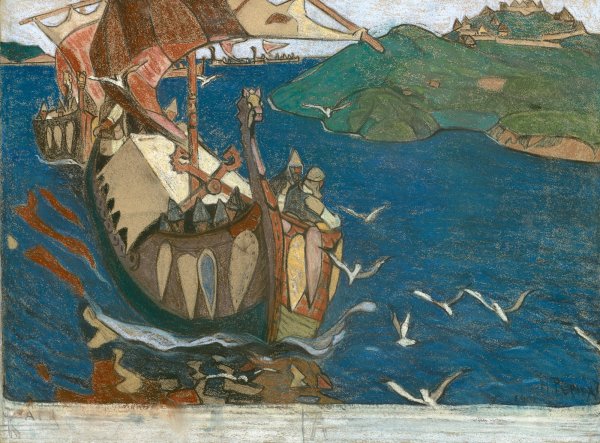 Рерих Николай Константинович заморские гости