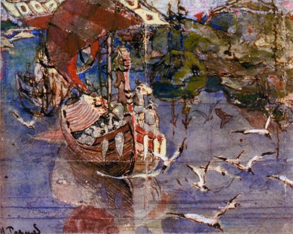 Николай Рерих заморские гости