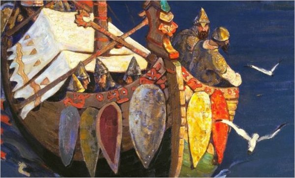 Н. Рерих «заморские гости» (1901)