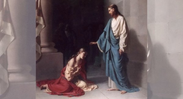 Поленов художник Христос и грешница