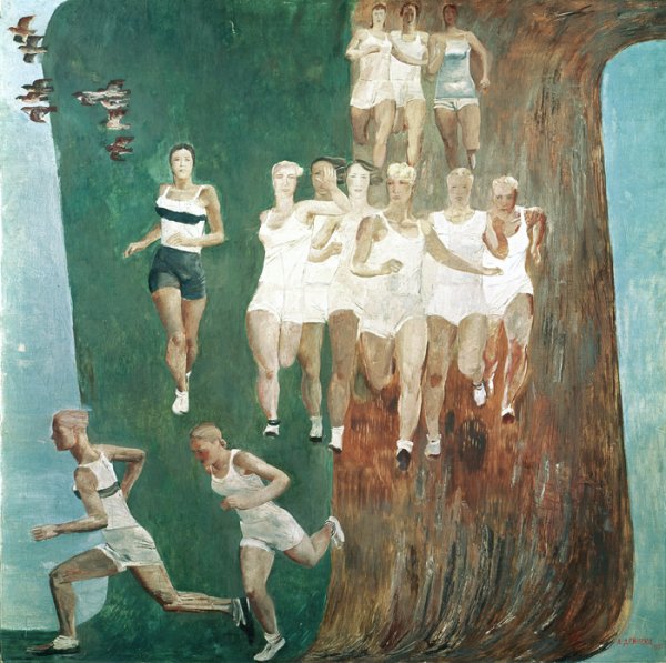 Дейнека лыжники 1931