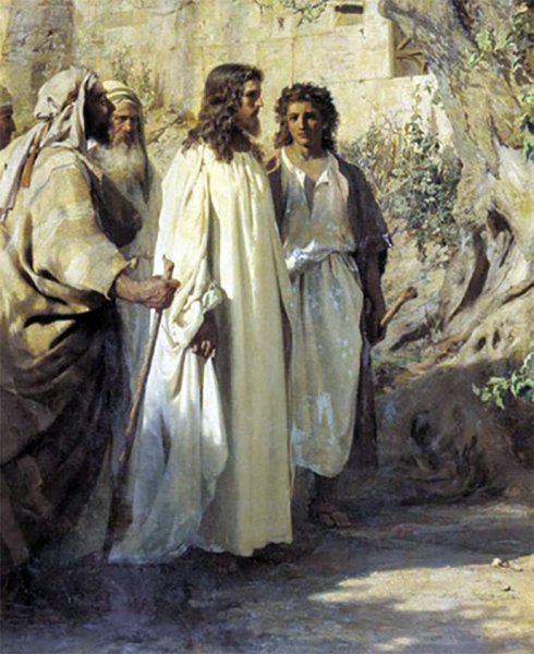 Поленов Христос и грешница