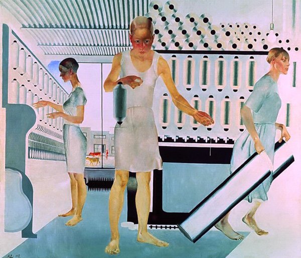 Александр Дейнека («эстафета», 1947).