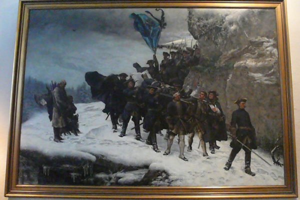 Переход Суворова через Альпы в 1799 году Суриков