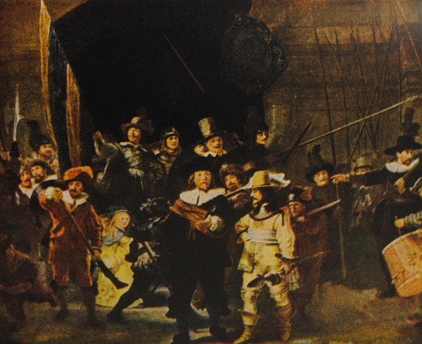 Рембрандт Харменс Ван Рейн ночной дозор